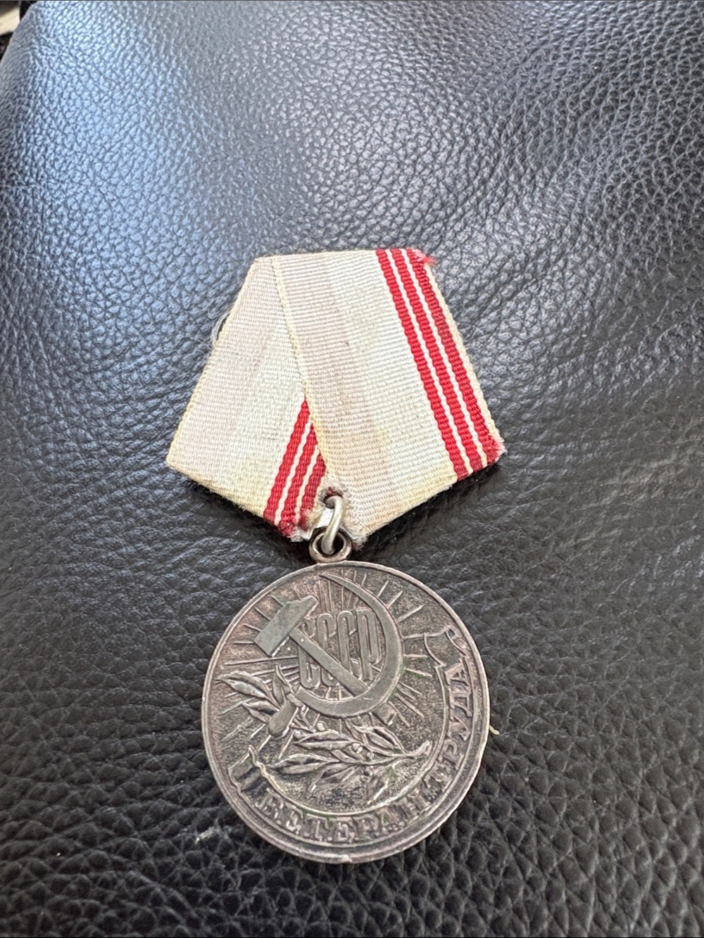 Soviet Medal Veteran Of Labour Medal 1974